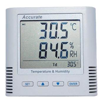 Temperature and humidity sensor transmitter interface
