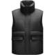 Semir water repellent solid color oversize cotton vest for women