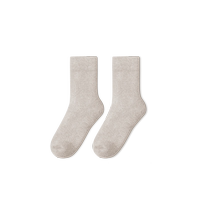 Ono Kazuko Socks Womens 2024 New Hot Style Autumn and Winter Plush Cotton Socks Mid-Tube Deodorant Fashion Trend Thickening