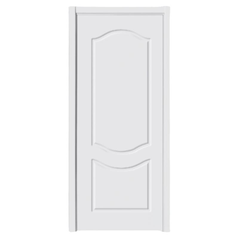 Solid wood composite door paint-free swing bedroom door environmentally friendly