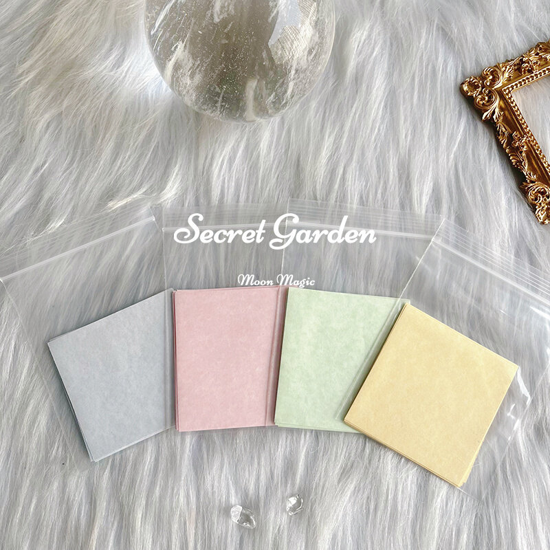 Rosewood Sheep Leather Paper Color Paper Writing Record Supplies Color Jam Hand Cut about 10 * 10cm Dimensions-Taobao