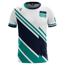 Corian badminton suit womens suit 2023 new Korean breathable quick-drying short-sleeved mens tops fashion sportswear