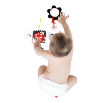 Baby black and white splicing game mat crawling mat multi-functional Montessori puzzle early education sensory cognition baby 0-1 years old