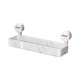 Bathroom storage rack without drilling sink storage rack