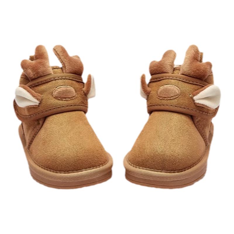 Balabala children's fleece snow boots winter shoes