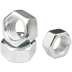 Iron galvanized hexagonal nut collection white zinc plated nut screw cap bolt M2M3M4M5M6M8M10M12-M24