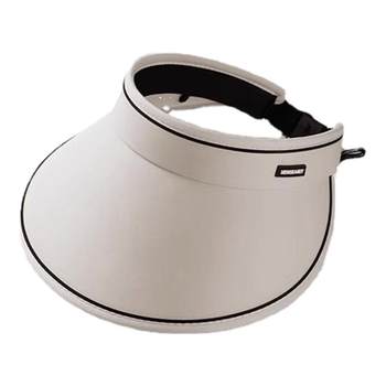 New style women's summer hat with empty top to protect against uv rays