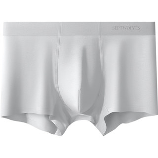 Septwolves men's underwear pure cotton anti-mite and antibacterial white