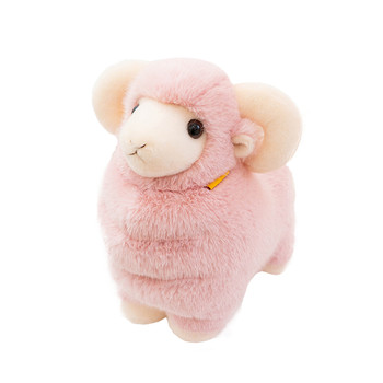 Hailiwei little sheep doll plush toy sheep doll ຂອງເດັກນ້ອຍ sheep doll zodiac lamb girl ຂອງຂວັນວັນເດືອນປີເກີດ