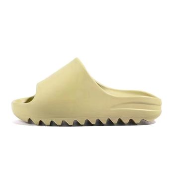 yeezy slippers EVA non-slip slip-on feeling summer breathable slip-on thick-soled ຄູ່ນອກໃສ່ເກີບເກີບຫມາກພ້າວສໍາລັບແມ່ຍິງ