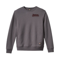 Harley-Davidson 120th Anniversary Embroidered Mens Pullover Round Neck Sweatshirt Washable Loose Casual Motorcycle Wear