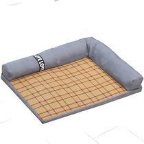 Cat nest four-season dog nest summer dog bed pet removable and washable Teddy nest Internet celebrity summer rattan mat