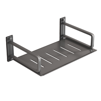 Punch-free tv set-top box storage rack