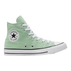 CONVERSE Converse ຢ່າງເປັນທາງການ All Star classic ເກີບຜ້າໃບສູງຂອງຜູ້ຊາຍແລະແມ່ຍິງ canvas ສີຂຽວສີບົວ 170465C