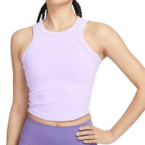 NIKE womens quick-drying sports training casual yoga breathable slim short vest FN2807-512