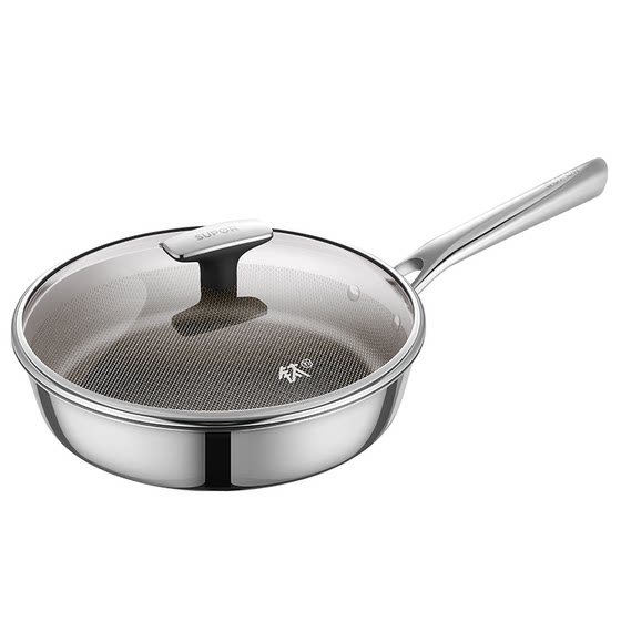 Supor pure titanium uncoated frying pan
