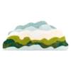 Carpet Girls Bedroom Bedside Rug Irregular Dopamine