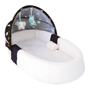 Portable bed-in-bed baby crib foldable newborn bed removable bionic bb bed anti-pressure