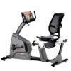 Jason backrest electromagnetic control horizontal exercise bike
