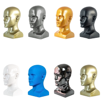 CHUANSHANG dummy head display head model with shoulders mannequin head hat scarf scarf glasses display stand