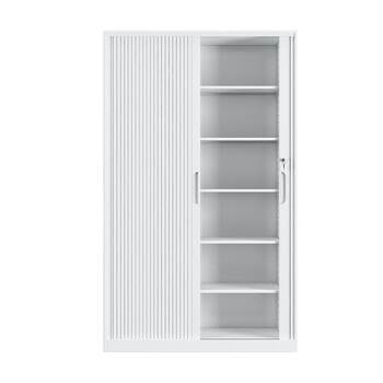 Felit space-saving rolling door storage cabinet with high appearance