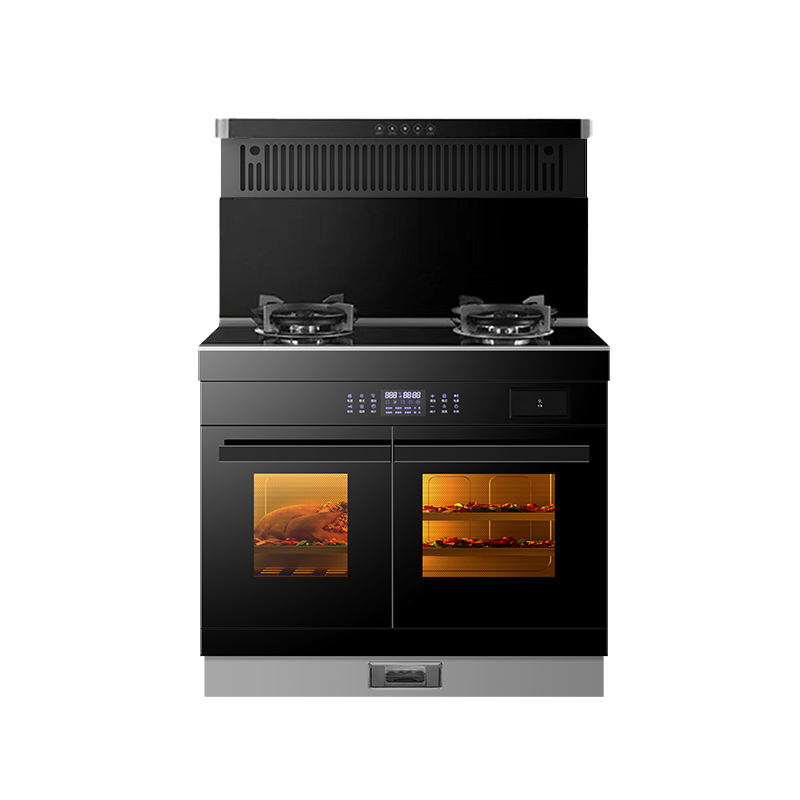 Gujia smoke stove, steamer, steamer and grill all in one