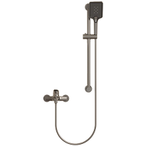 Huida Bathroom Topless Spray Shower Set Household Small Household Extremely Simple Gun Ash Supercharged Fine Copper Shower