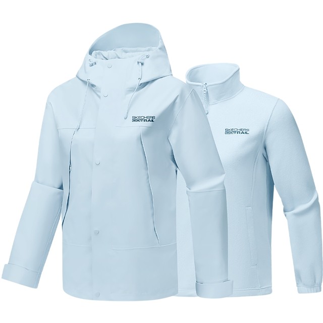 Skechers Women's Rubik's Cube 3-in-1 Waterproof Jacket