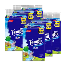 Tempo Depot Soft Draw Childrens Natural Unscented Paper Napkins Baby Special Safety 90 Draws*24 Pack