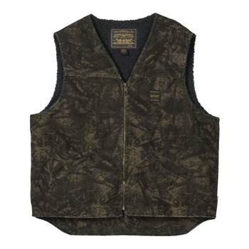 Same style men's barn style imitation sherpa vest in the mall