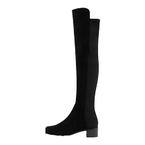 SW RESERVE spring classic 5050 mid-heeled over-the-knee boots round-toe boots slim boots female knight boots
