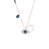 (Self-operated) Swarovski Swarovski Devil’s Eye Necklace Collarbone Chain as a Chinese Valentine’s Day gift for your girlfriend
