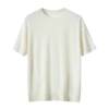 Tongyue 68 worsted pure cashmere short-sleeved T-shirt for men