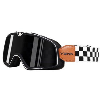 Mustang retro motorcycle goggles helmet universal harley lenses off-road motorcycle riding sun protection and windproof goggles