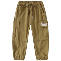 Boy Pants Children Spring Autumn Style 2023 Spring Autumn Season New Casual Pants Loose Long Pants Boy Autumn Clothing Tide Child Clothing