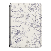 imobile retro flower protective cover suitable for kindle e-book paperwhite4 Amazon oasis3 female 2 Migu kpw5 658 youth version