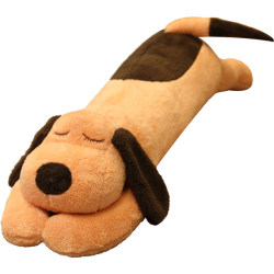 Puppa dog doll ງາມ plush toy super soft ຖອດອອກໄດ້ແລະຊັກໄດ້ຜູ້ຊາຍແລະແມ່ຍິງນອນ pillow bed doll ຂະຫນາດໃຫຍ່