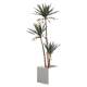 Simulated agave, Dutch iron potted plants, fake green plants for landscaping