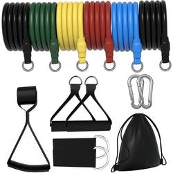 Laerjian multifunctional tension rope Fitness Men's elastic band resistance band strength training ອຸປະກອນການອອກກໍາລັງກາຍເຮືອນຫ້ອຍປະຕູ