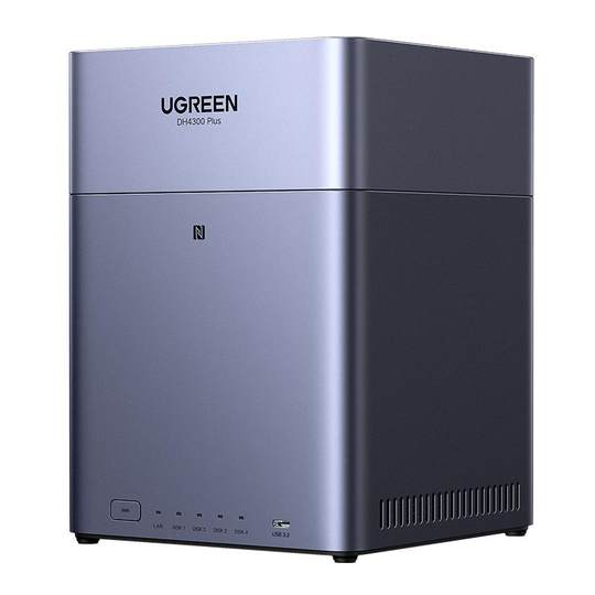Green Alliance Private Cloud DH4300Plus four-bay NAS