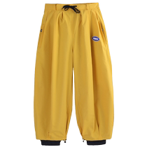 DOOREKs new loose veneer American ski pants are windproof waterproof and warm freestyle double-board fat style