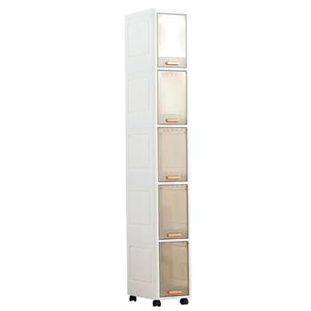 Clutch storage cabinet narrow-slit storage cabinet