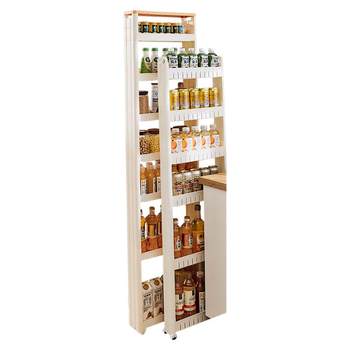 The refrigerator is the same height as 7cm, and the beautiful seam gap cabinet is the seam rack