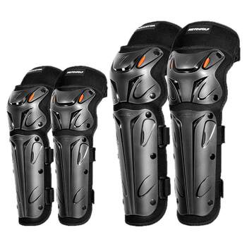 Motorcycle knee pads and elbow pads, anti-fall protective gear for all-season riding