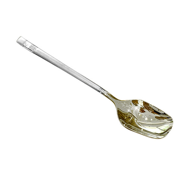 Stainless steel spoon for household long handle children's meal spoon