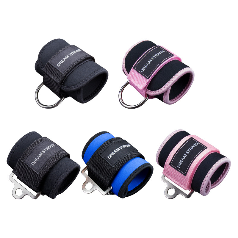 龙门架脚踝扣后踢腿脚套绳索绑带翘臀弹力带配件健身练臀脚环脚套