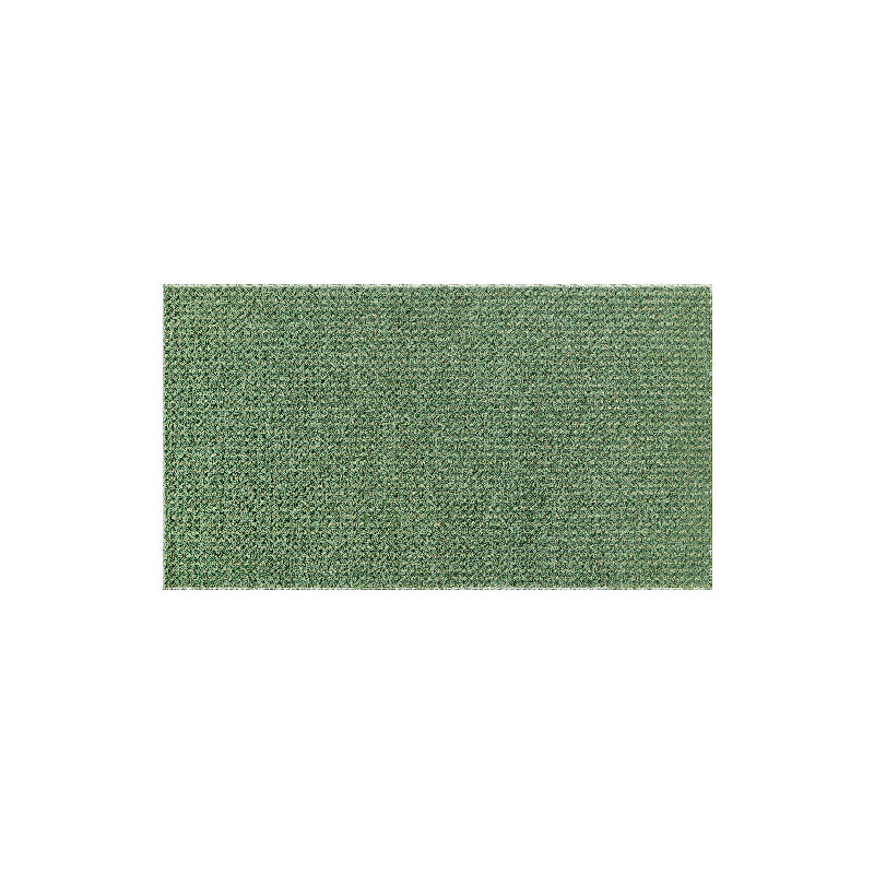 Saipos gilded green wool bedside rug