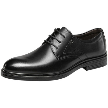 Yierkan men's genuine leather business comfort derby leather shoes