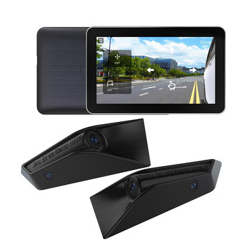 Cms intelligent electronic rearview system bsd clear rainy days