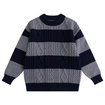Little elephant ham boy's autumn and winter sweater